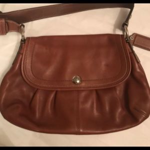 British Tan Brown Camel Brown Coach Handbag Purse
